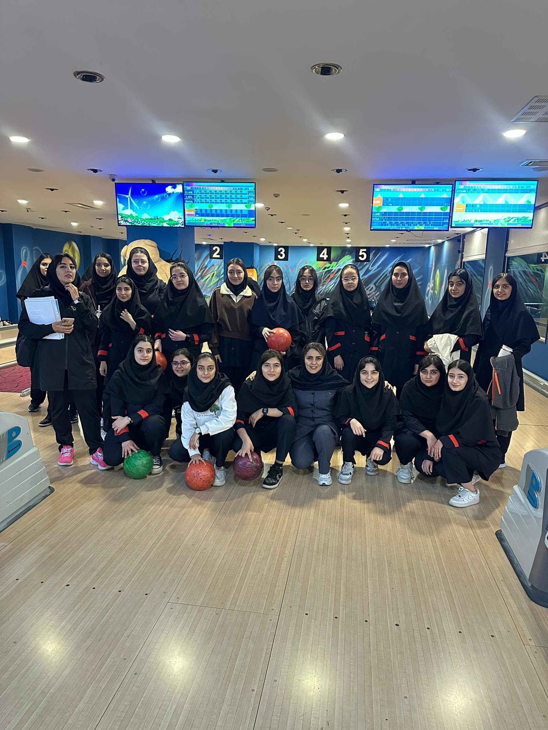 اردوی یک روزه بولینگ دانش آموزی