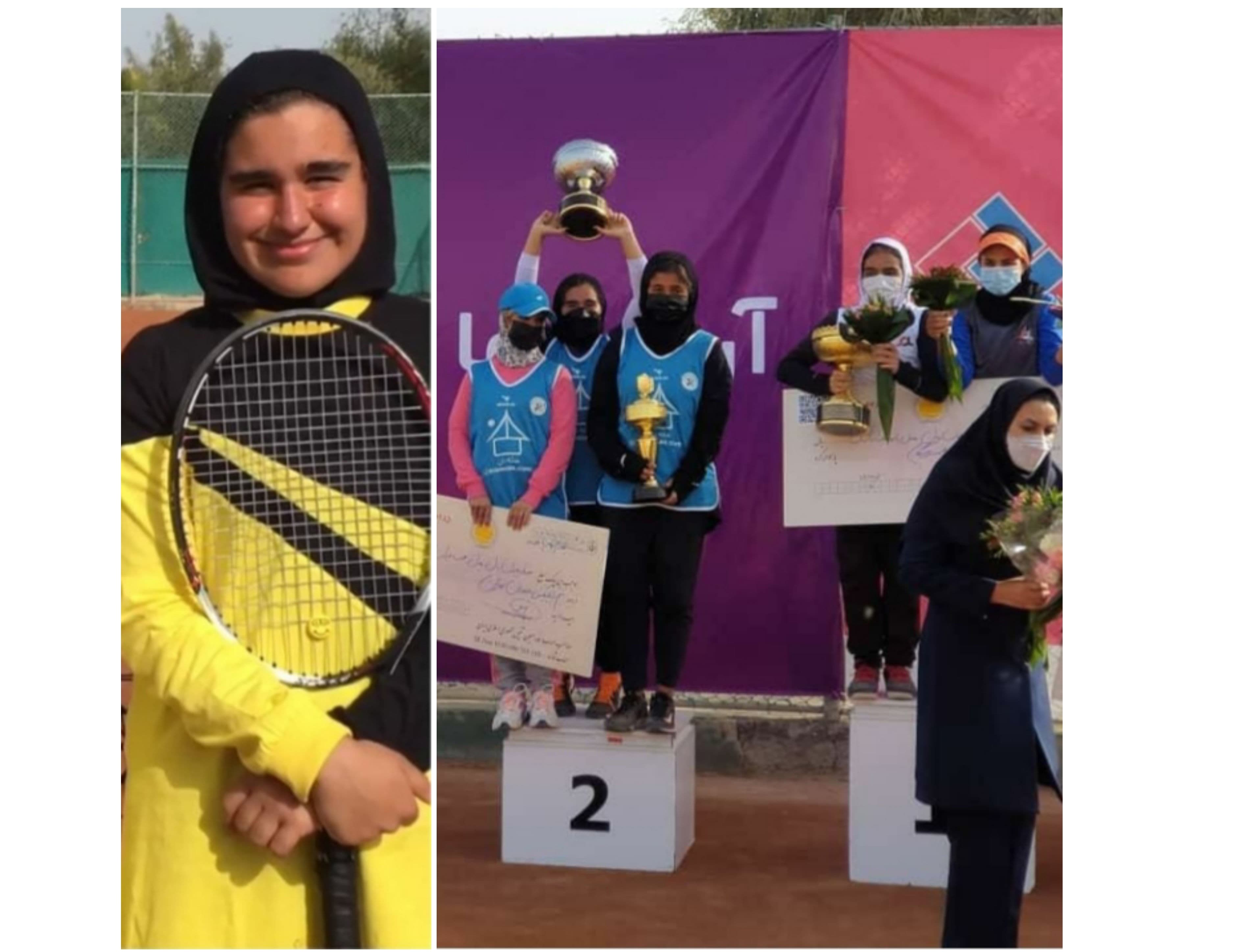 موفقیت دانش آموز رومینا زینالی در مسابقات تنیس بین المللی جوانان وکسب مقام دوم جام حذفی کشور