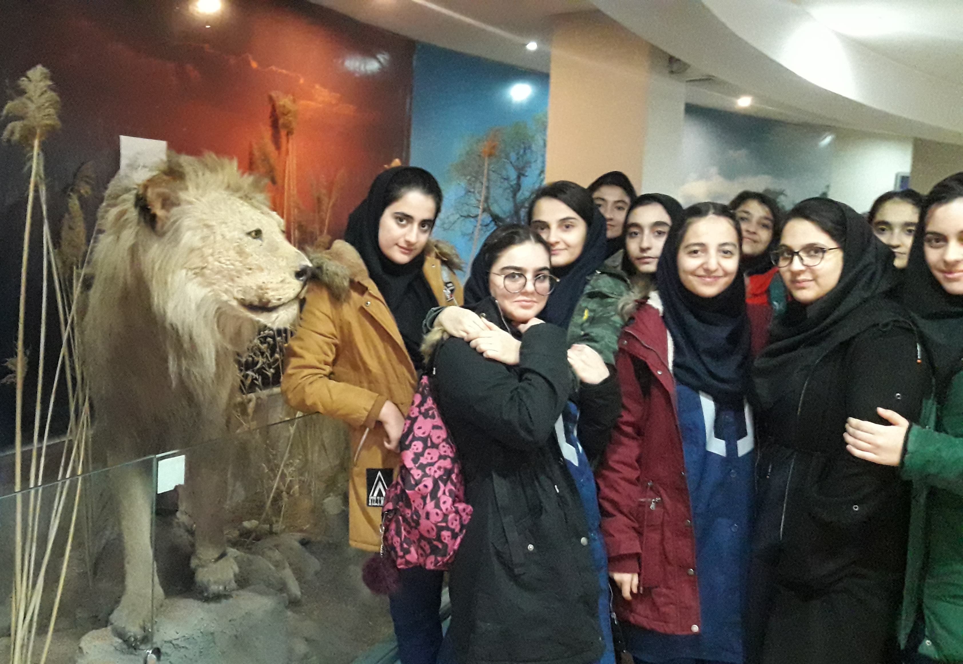 بازدید از موزه تاریخ طبیعی