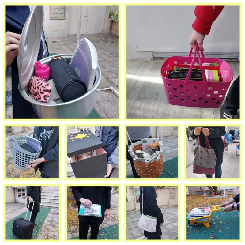 چالش کیف به مناسبت روز دانش آموز